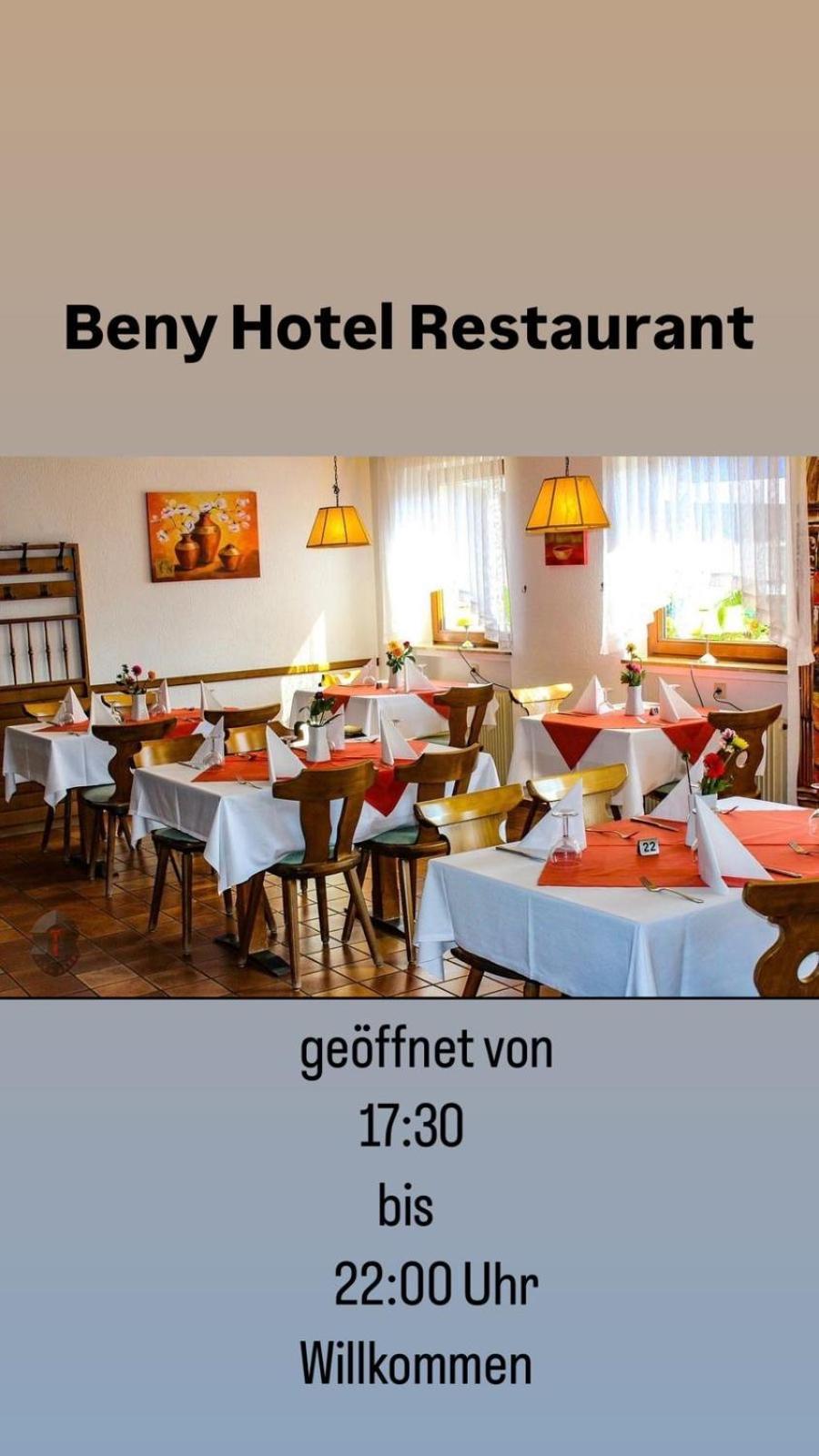 Beny Hotel Restaurant Hertingen Eksteriør bilde