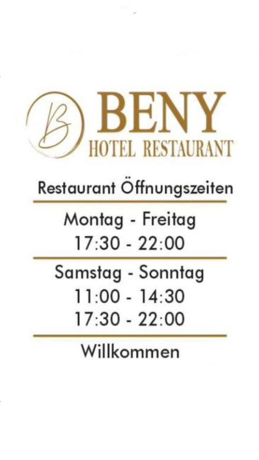 Beny Hotel Restaurant Hertingen Eksteriør bilde